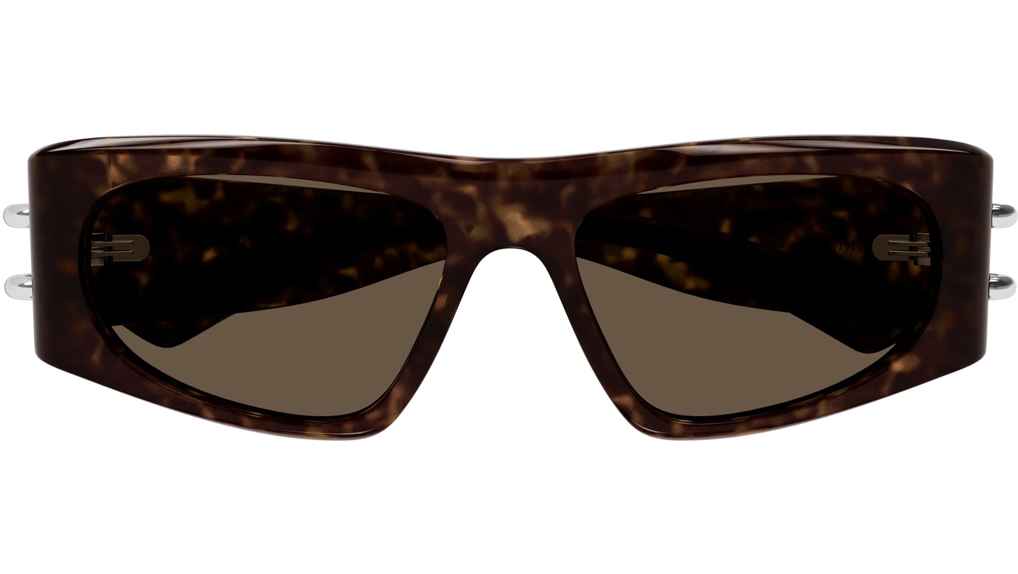 Occhiali da sole ALEXANDER MCQUEEN AM0471S Shiny dark havana