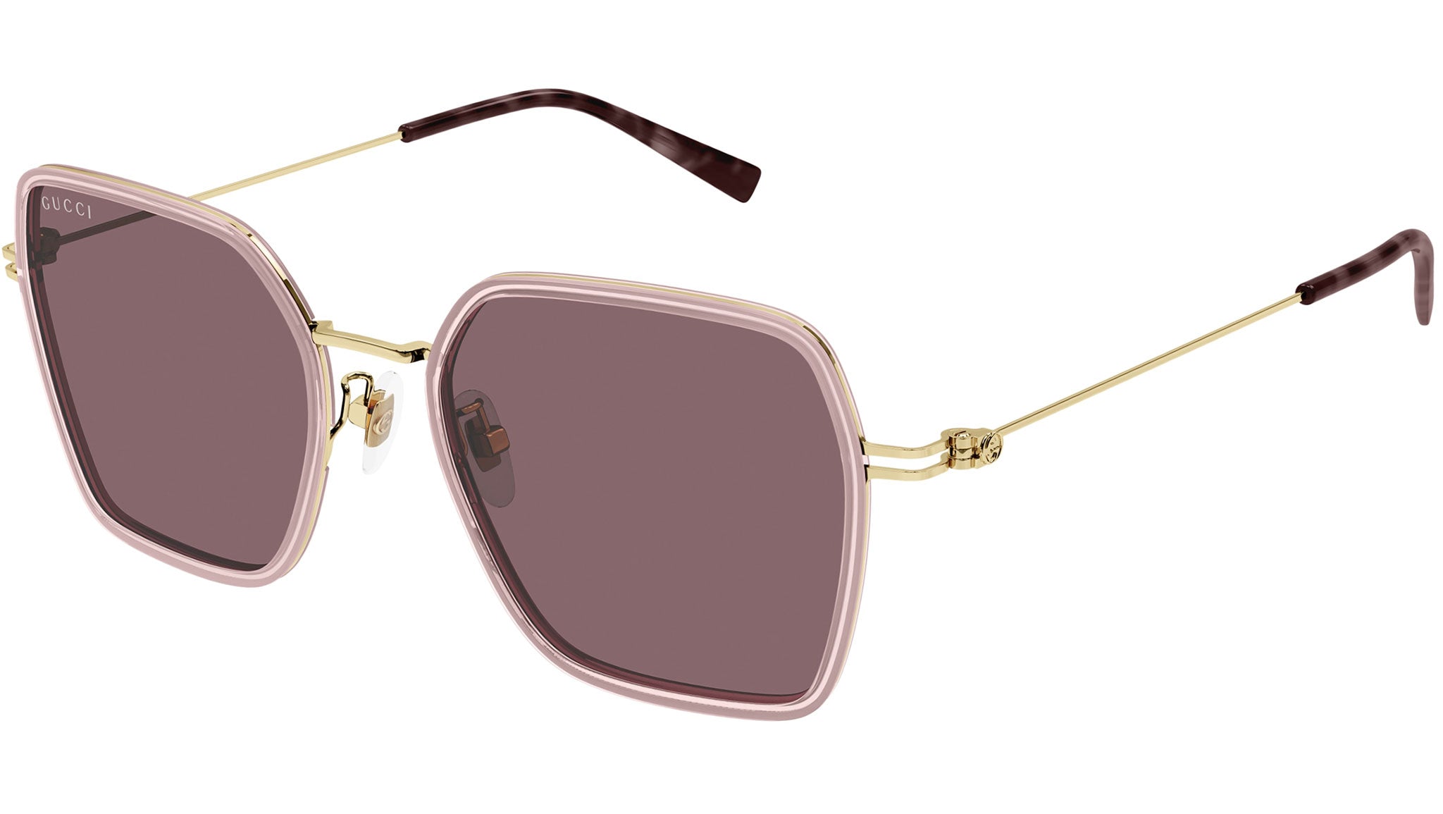 Occhiali da sole GUCCI GG1850SA Shiny transparent antique pink