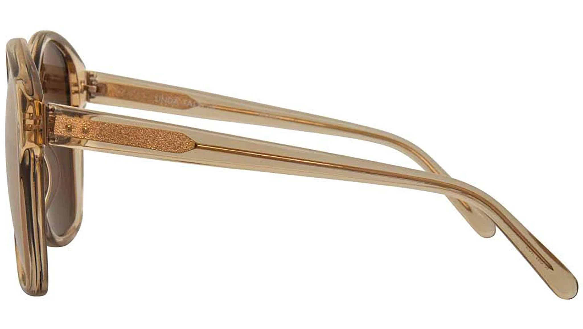 Occhiali LINDA FARROW 570 Crystal brown