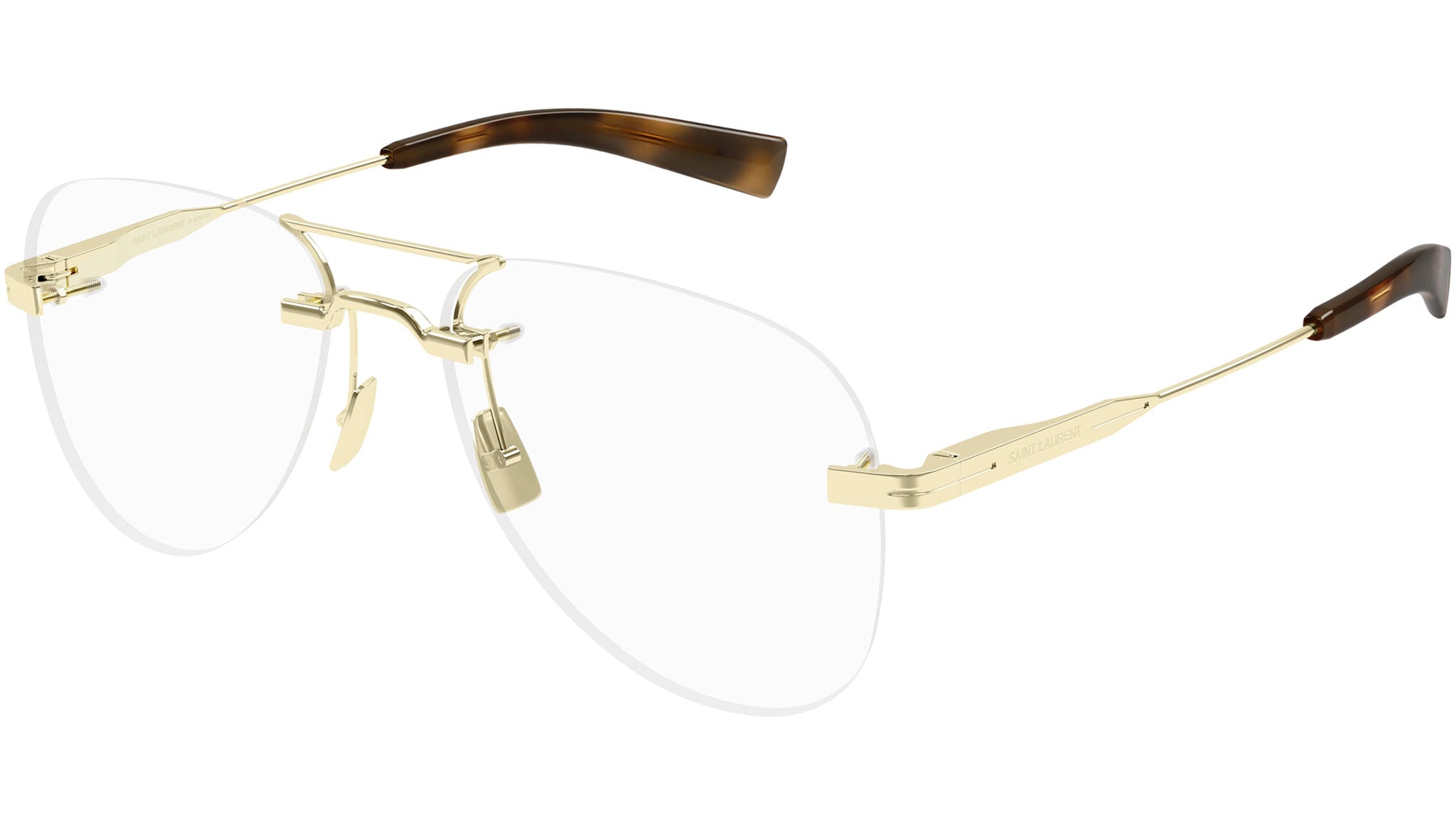 Occhiali da vista SAINT LAURENT SL745 Shiny light gold