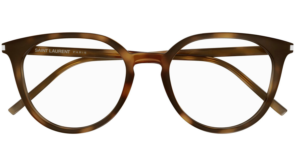 Occhiali da vista SAINT LAURENT SL681/F Shiny medium havana
