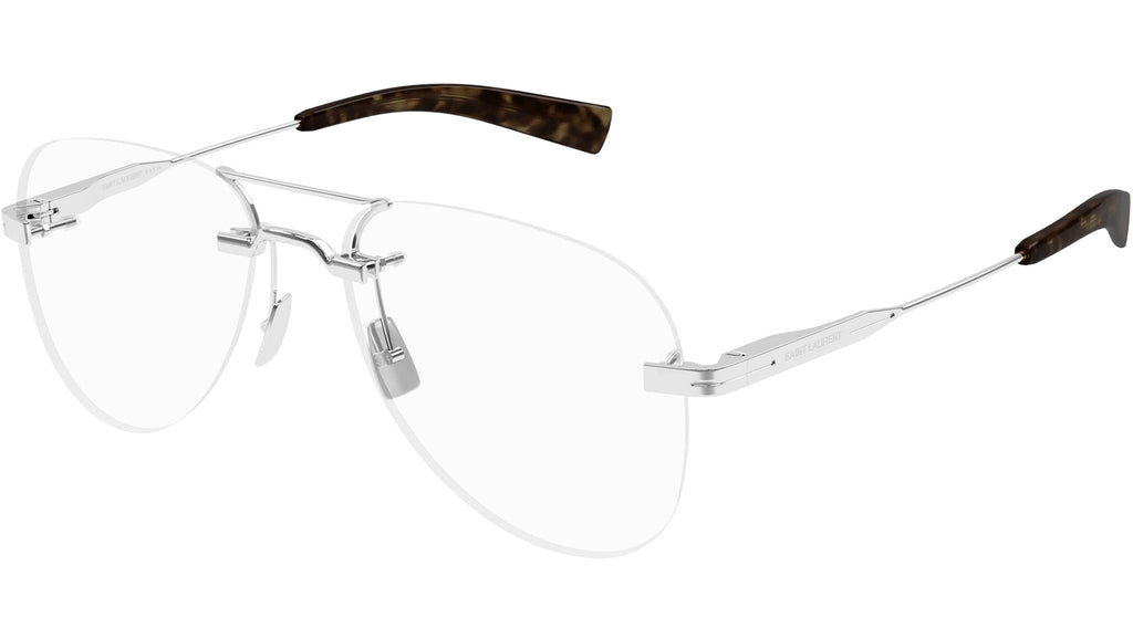 Occhiali da vista SAINT LAURENT SL745 Shiny silver