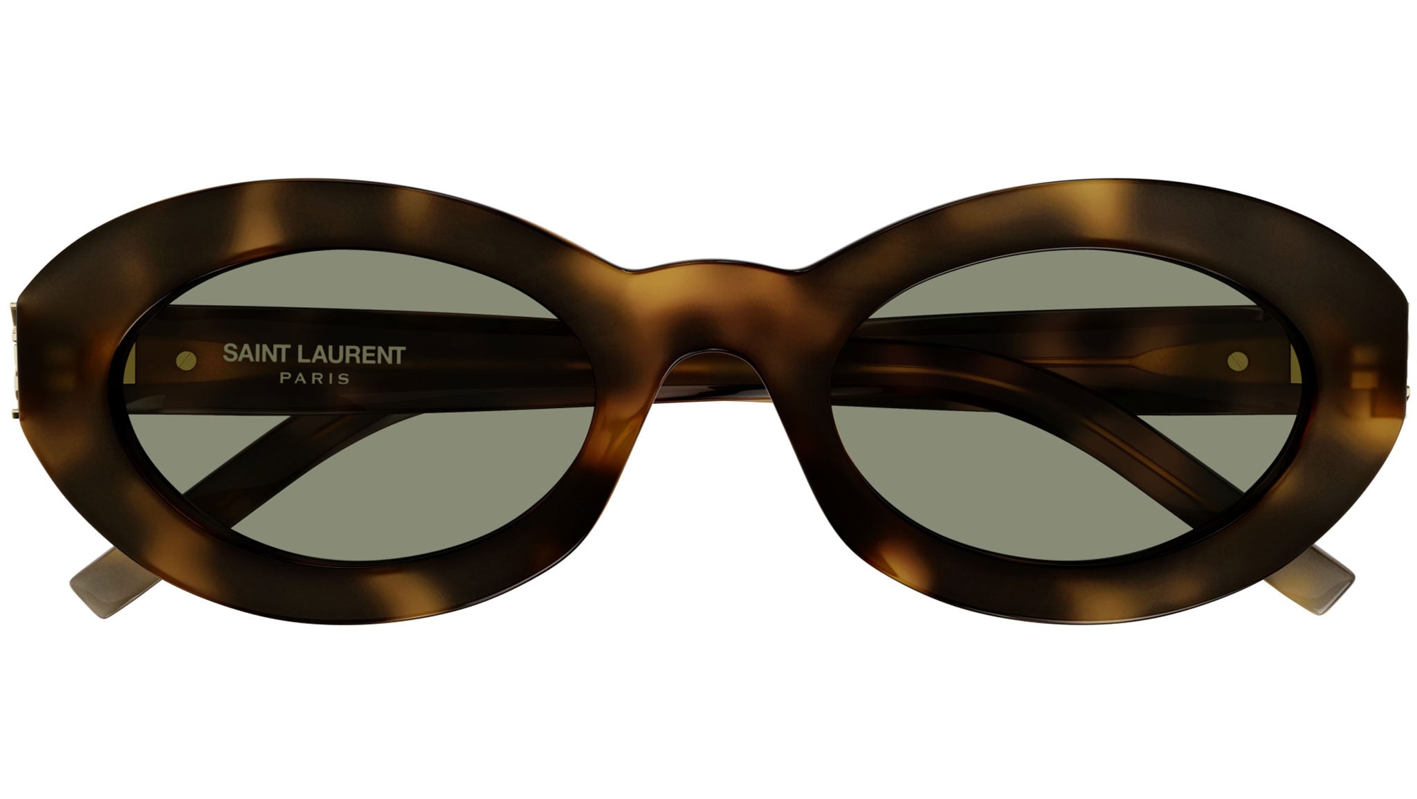 Occhiali da sole SAINT LAURENT SLM136 Shiny medium havana