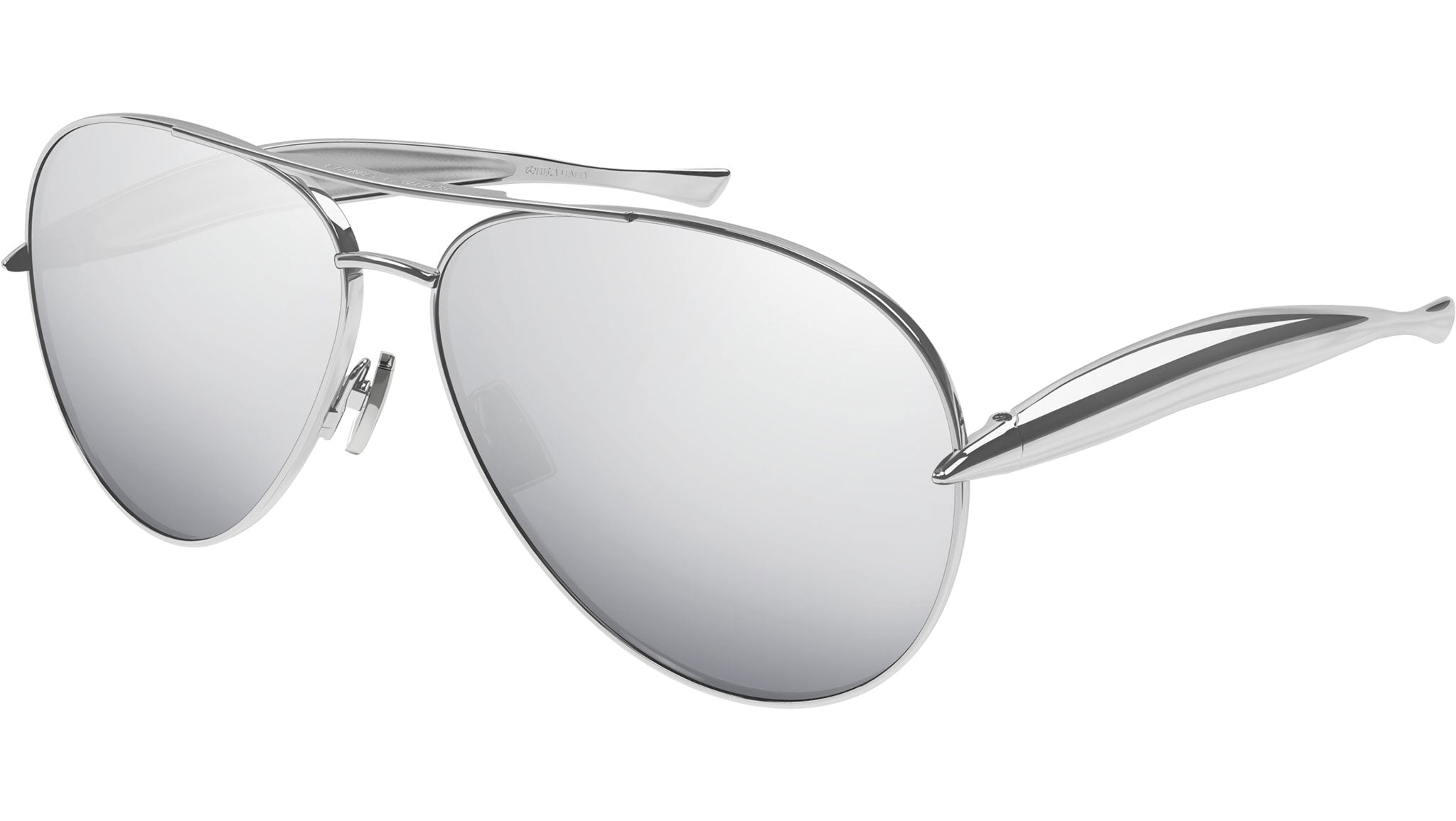 Occhiali da sole BOTTEGA VENETA BV1305S Shiny silver