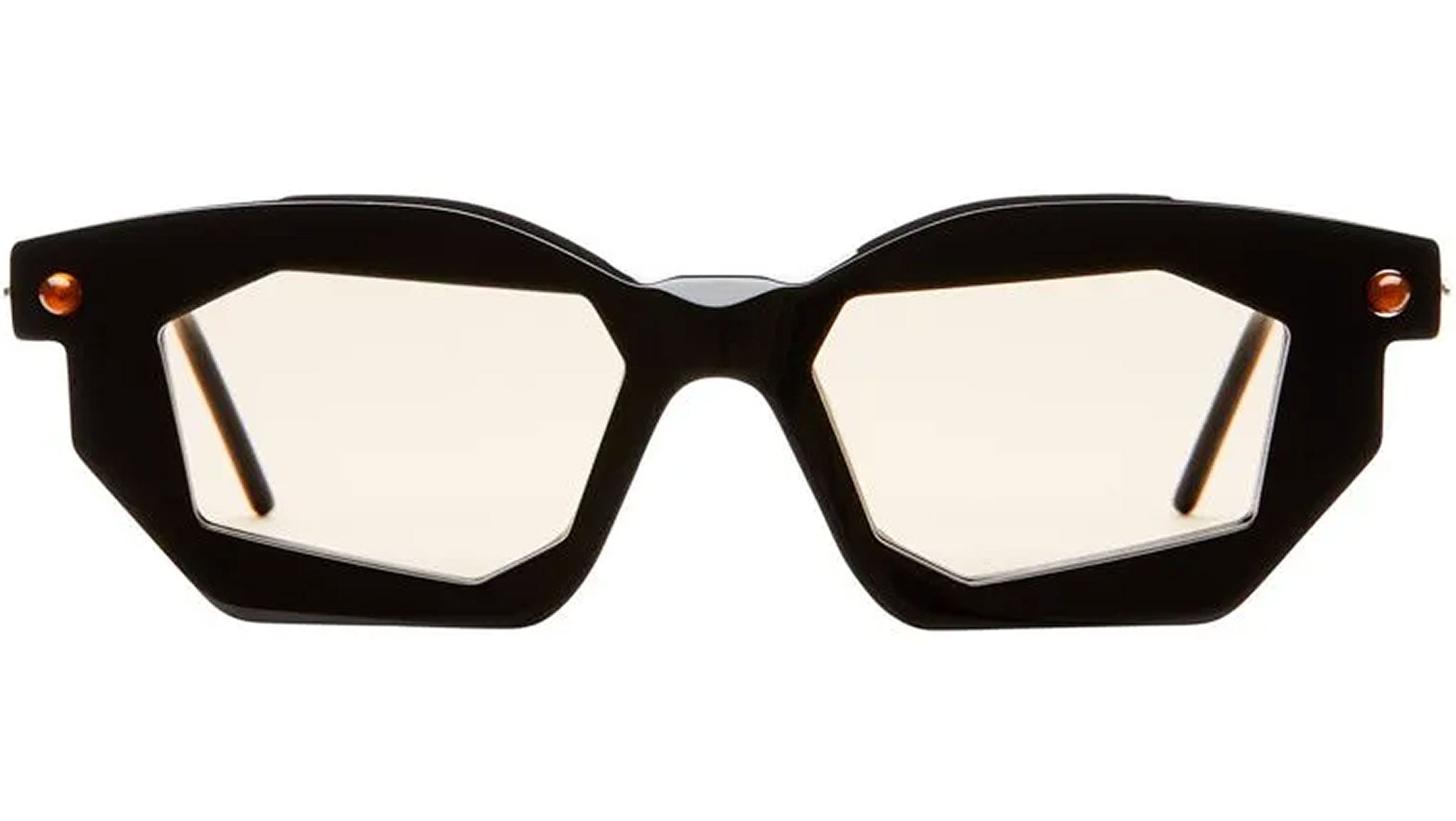 Occhiali da vista KUBORAUM P14 Black shine + cream