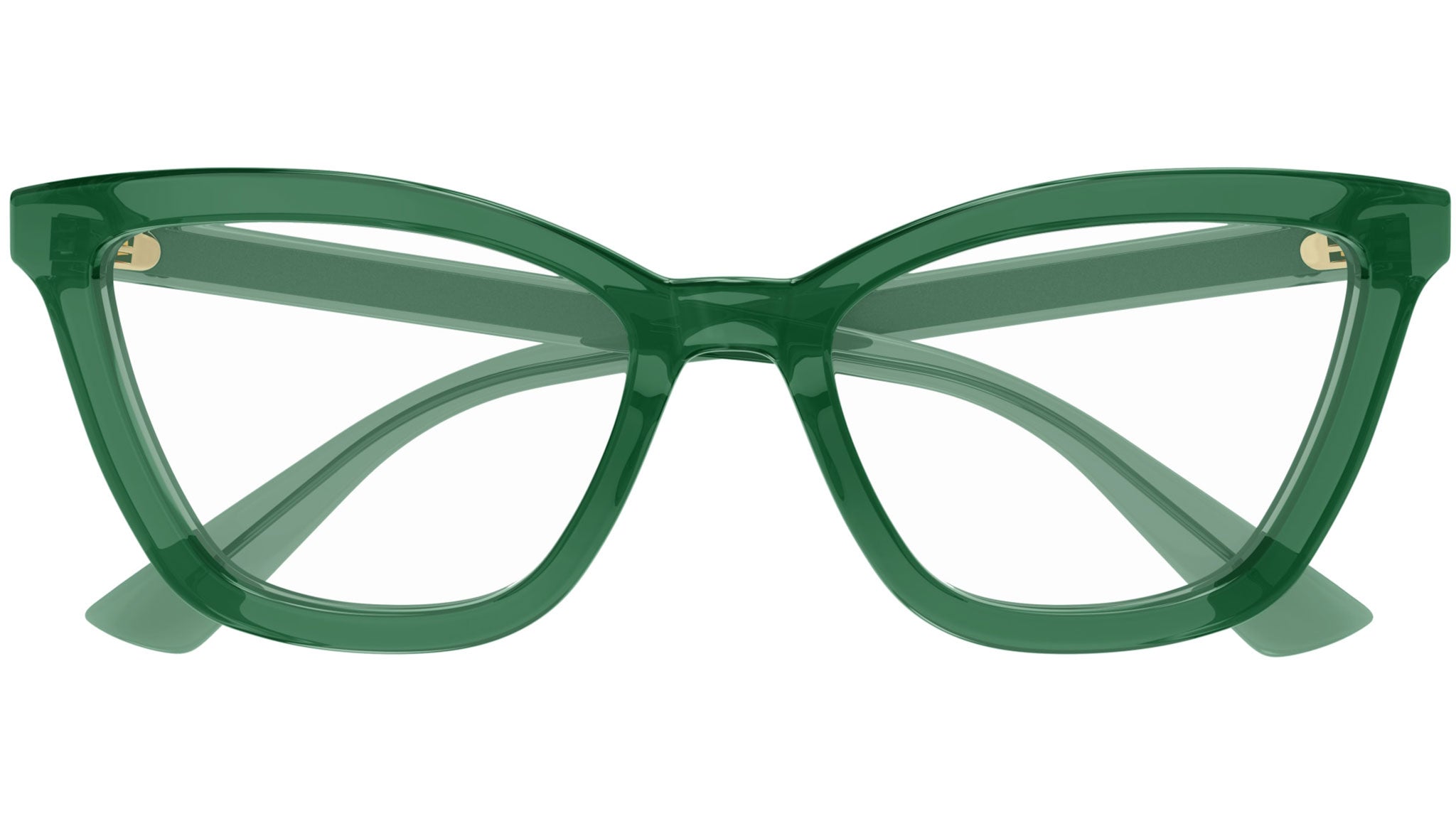 Occhiali da vista GUCCI GG1686O Shiny transparent bottle green