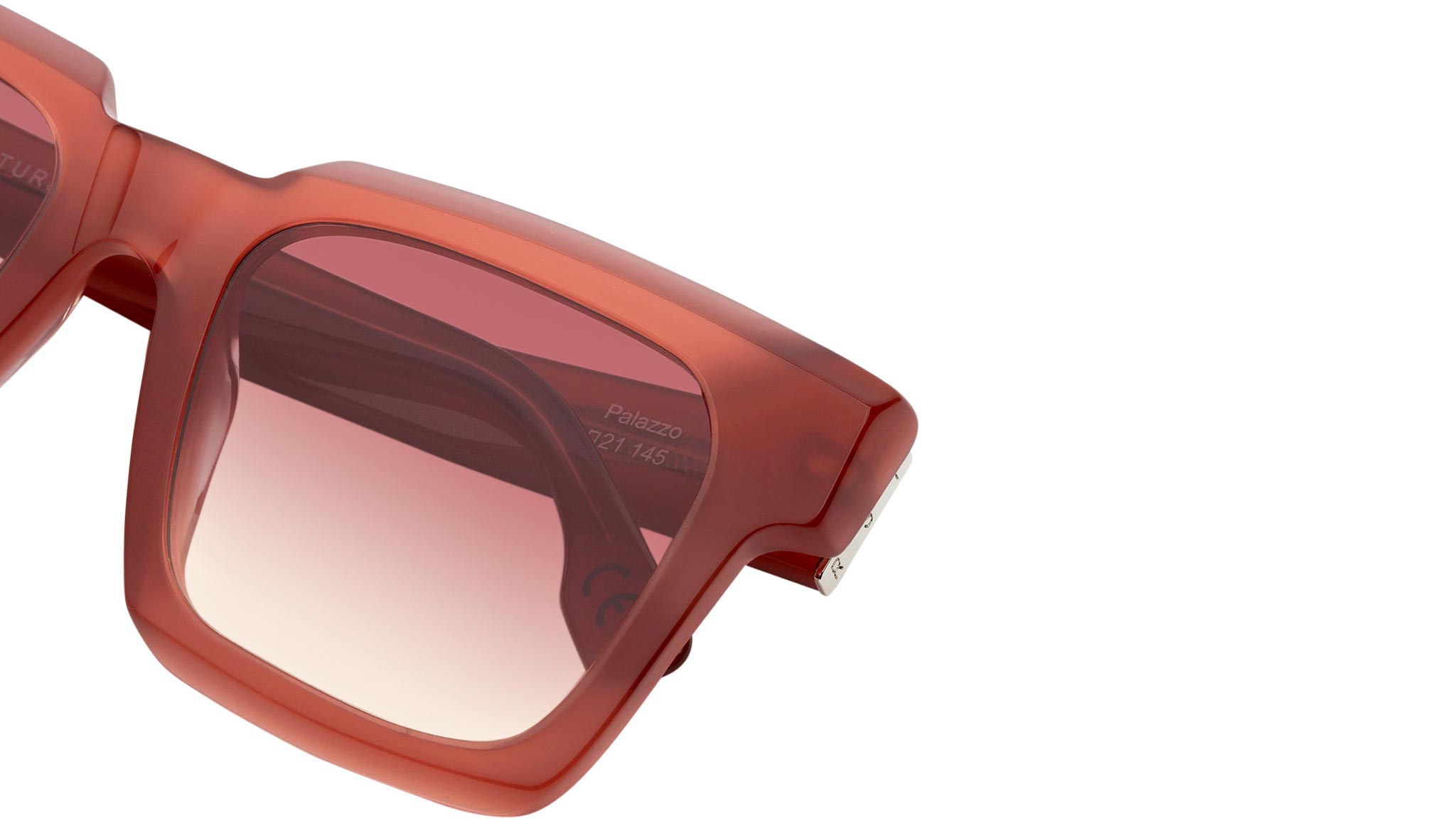 Occhiali RETROSUPERFUTURE Palazzo Warm red tinted