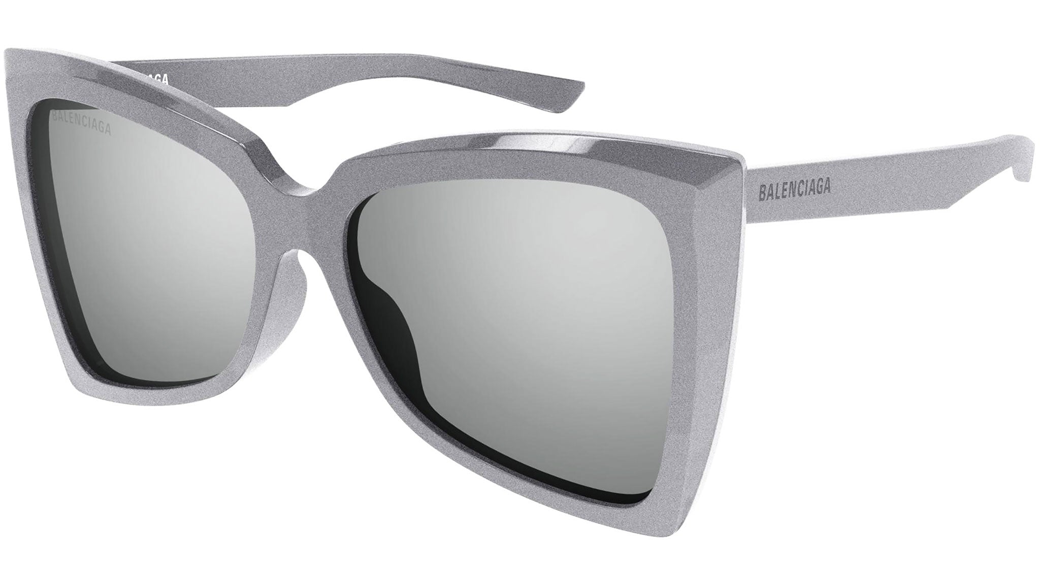 Occhiali da sole BALENCIAGA BB0174S Shiny metallized silver