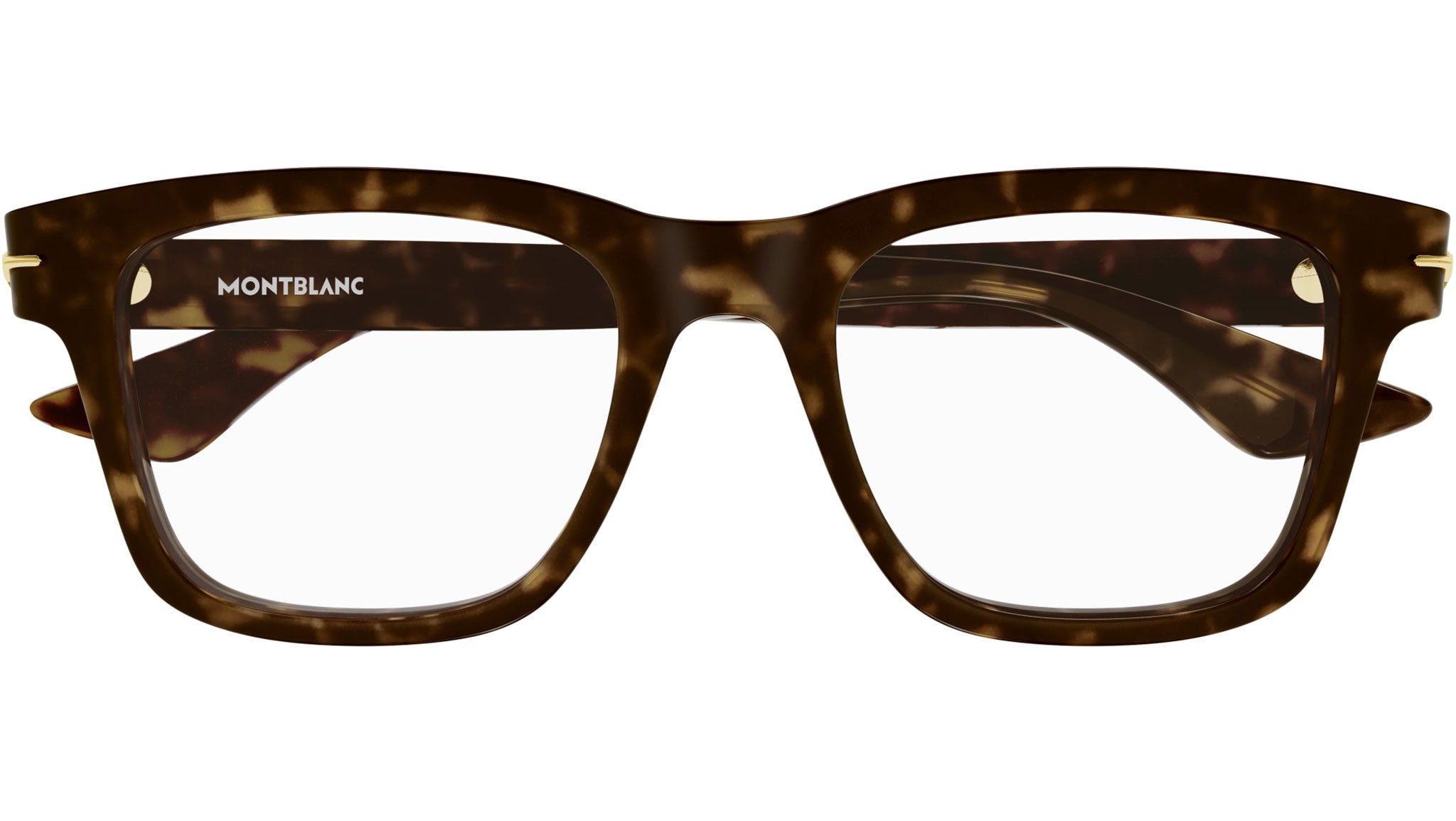 Occhiali da vista MONTBLANC MB0266O Shiny dark havana