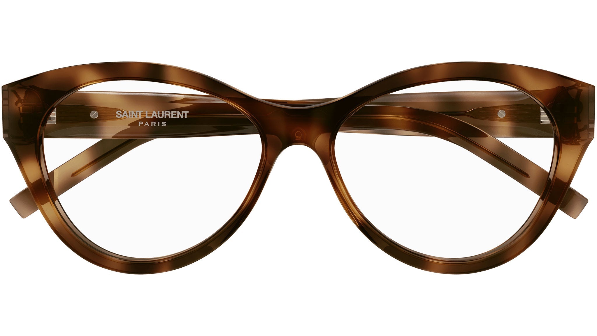 Occhiali da vista SAINT LAURENT SLM96 Shiny medium havana