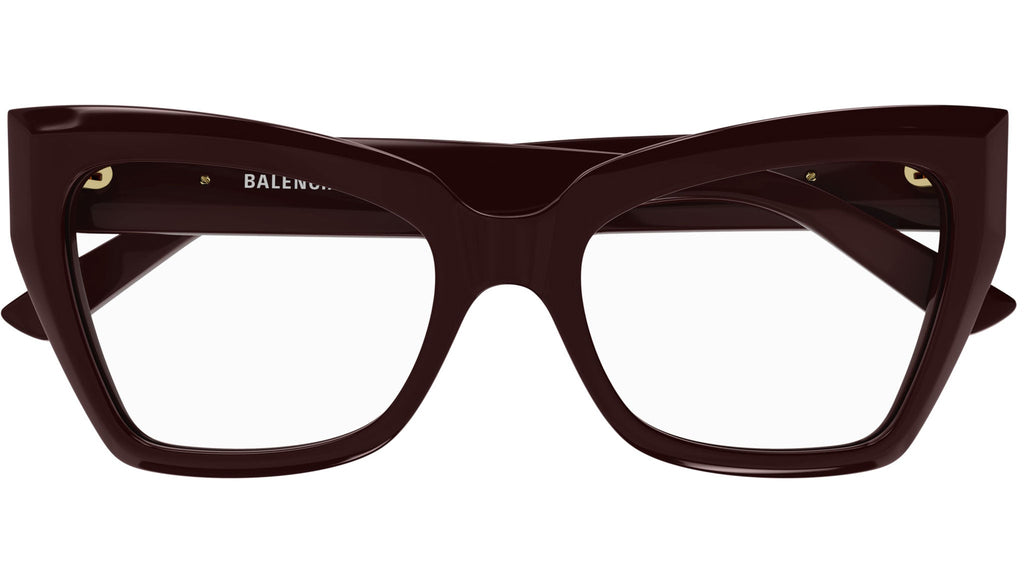 Occhiali da vista BALENCIAGA BB0275O Shiny solid dark wine red