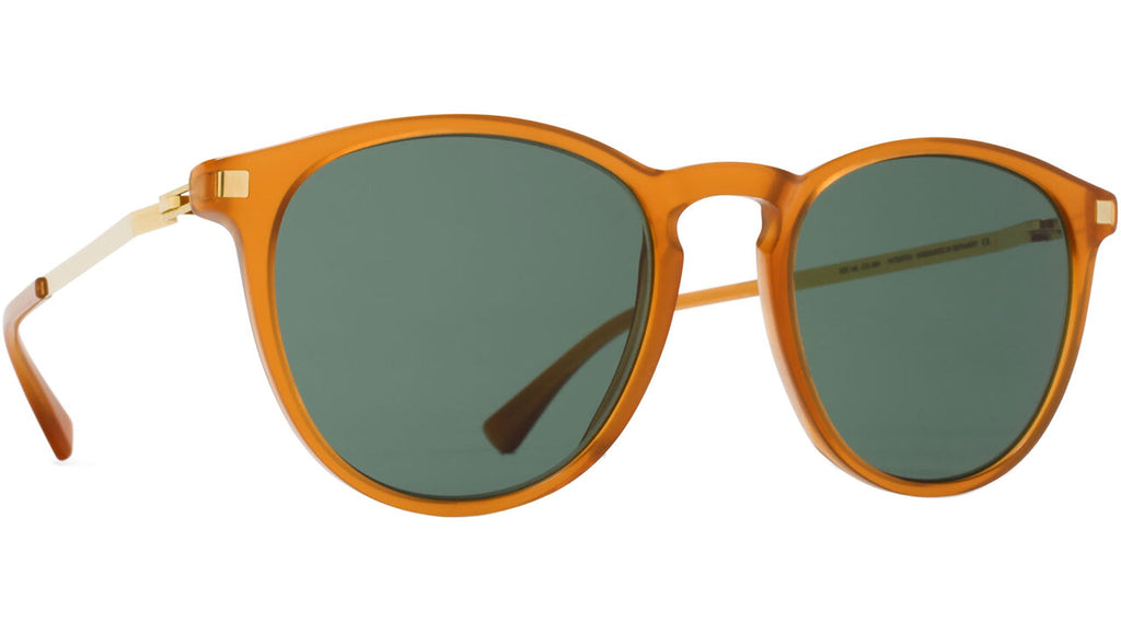Occhiali da vista MYKITA NUKKA Dark amber glossy gold
