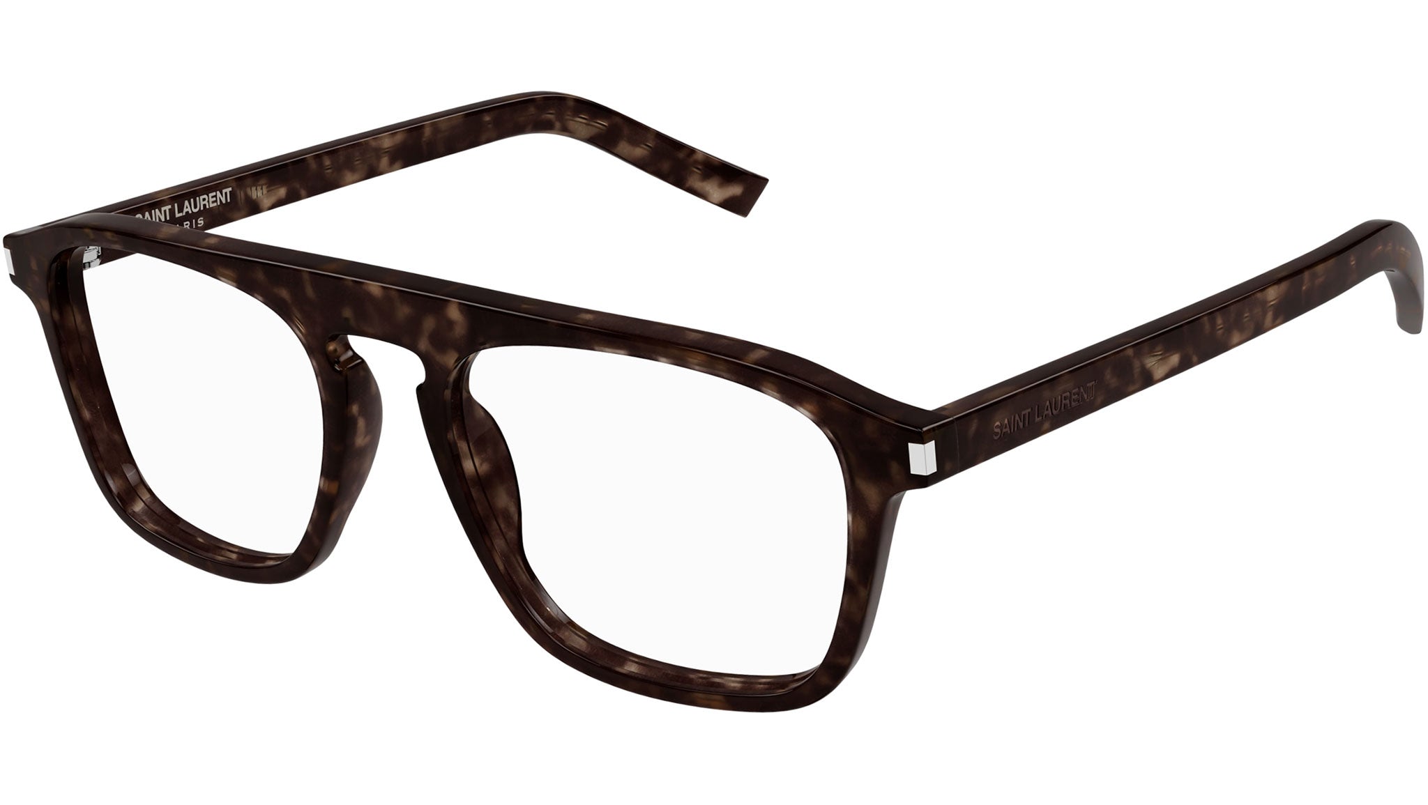 Occhiali da vista SAINT LAURENT SL157 Shiny dark havana