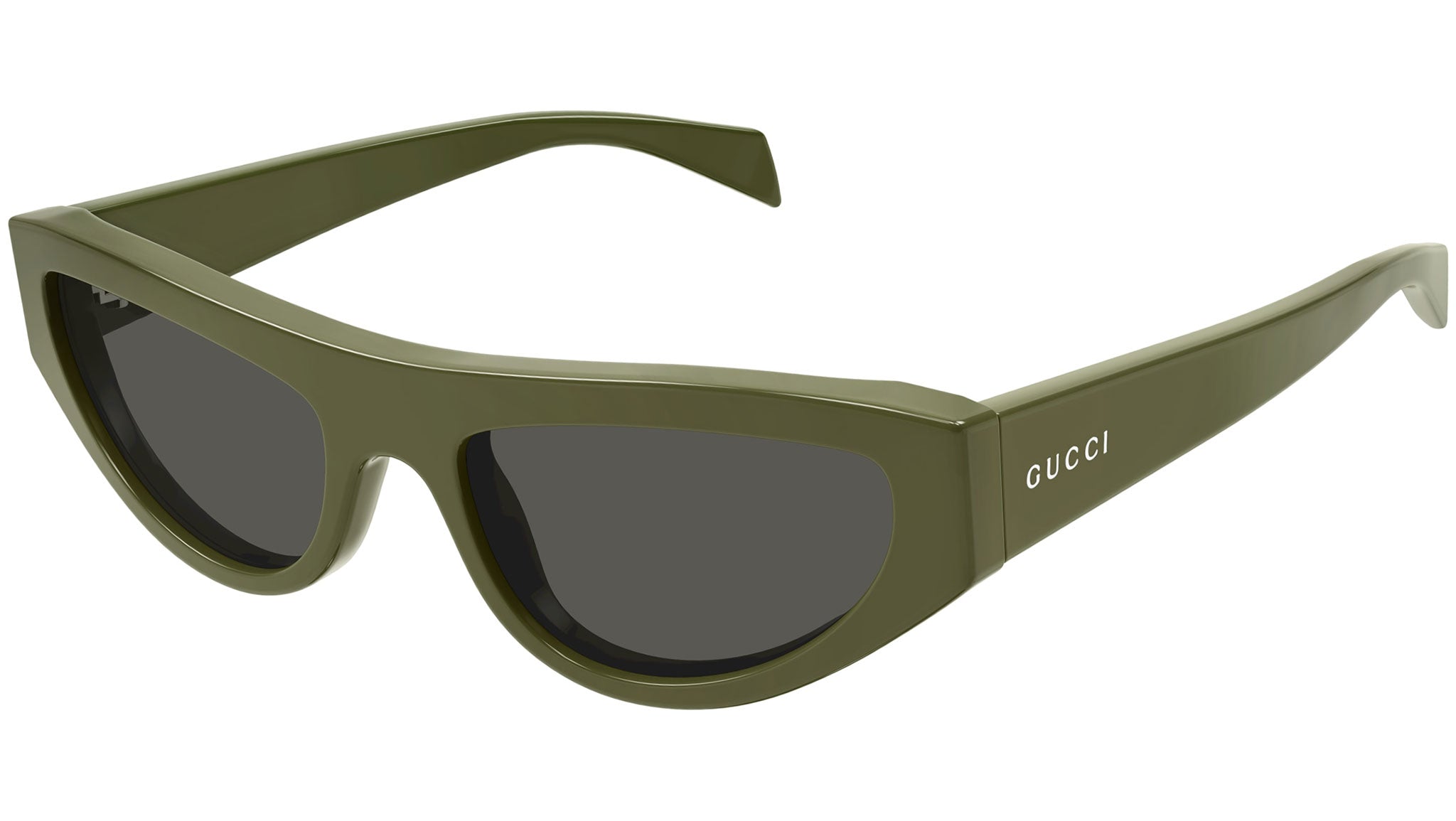 Occhiali da sole GUCCI GG1919S Shiny solid olive green