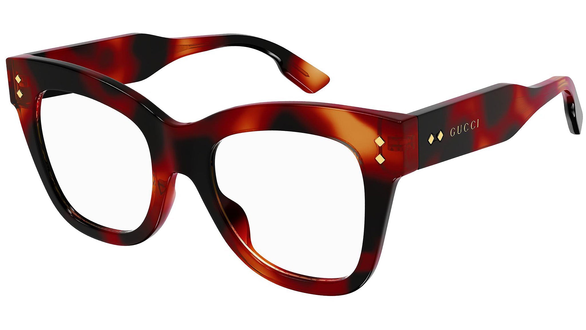 Occhiali da vista GUCCI GG1082O Shiny havana
