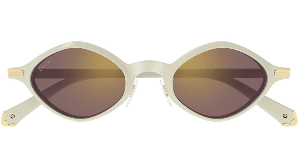 Occhiali da sole CARTIER CT0540S Ivory