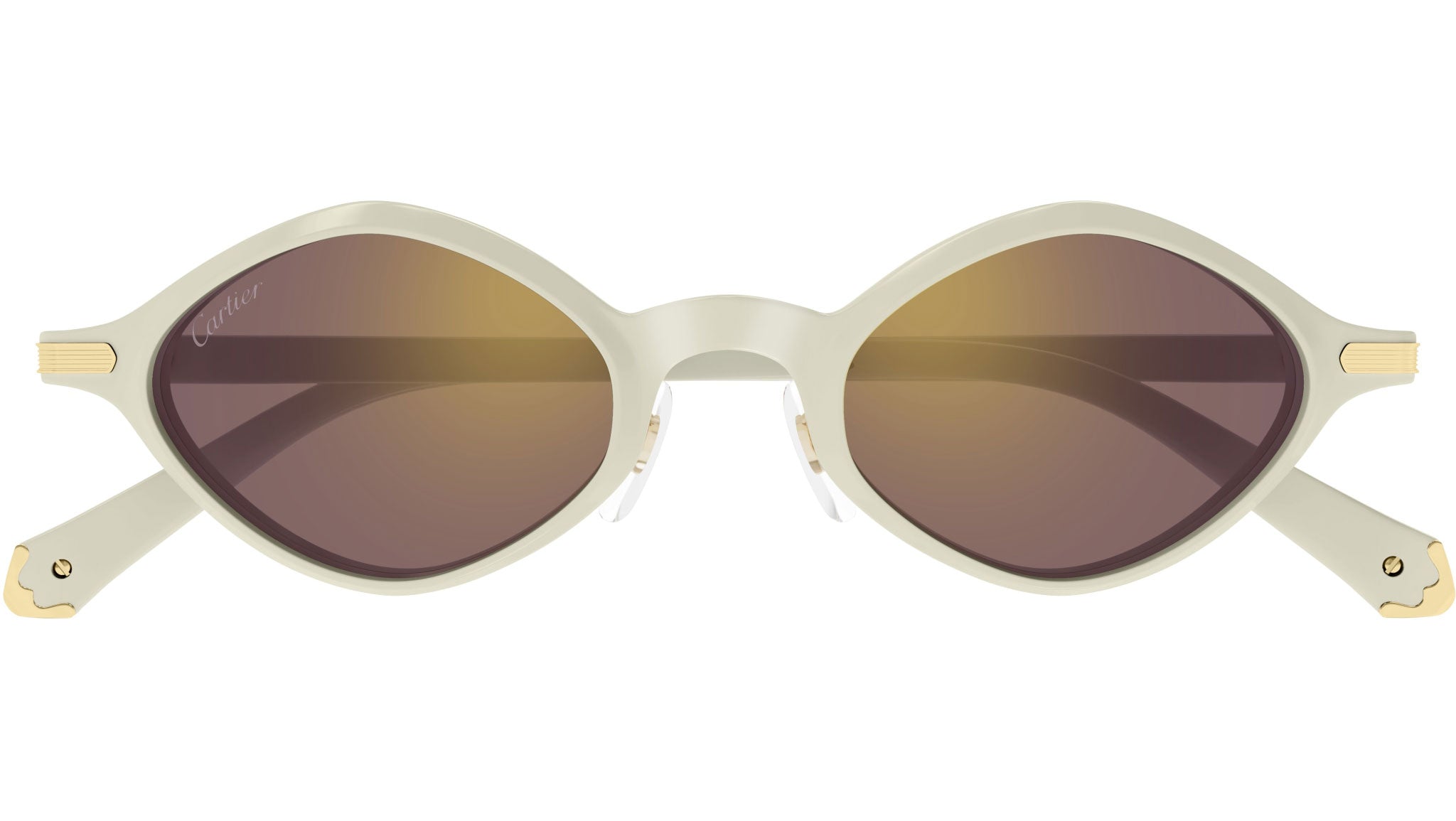 Occhiali da sole CARTIER CT0540S Ivory