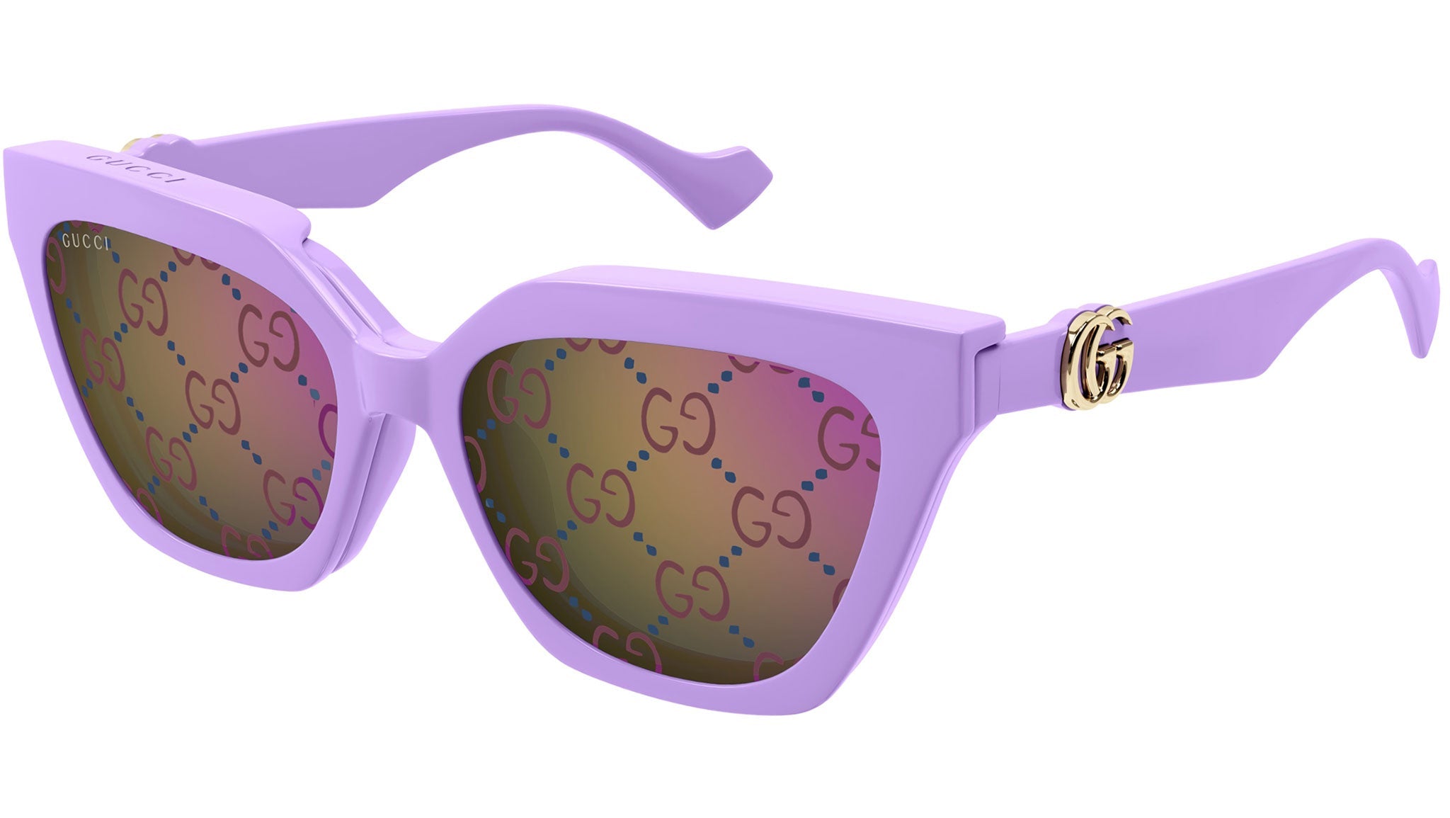 Occhiali da sole GUCCI GG1542S Shiny solid lilac