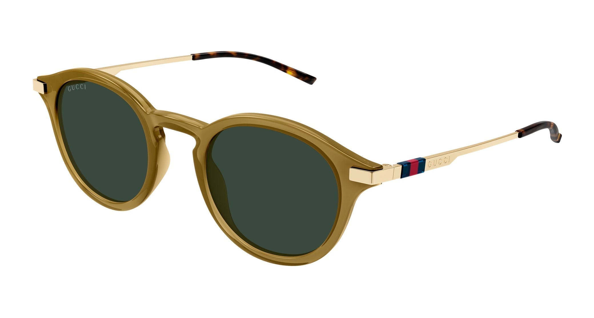 Occhiali da sole GUCCI GG1890S Shiny transparent honey brown