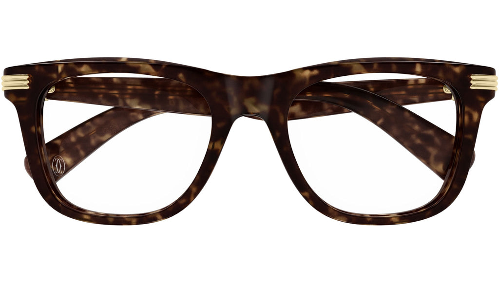 Occhiali da vista CARTIER Dark tortoiseshell effect