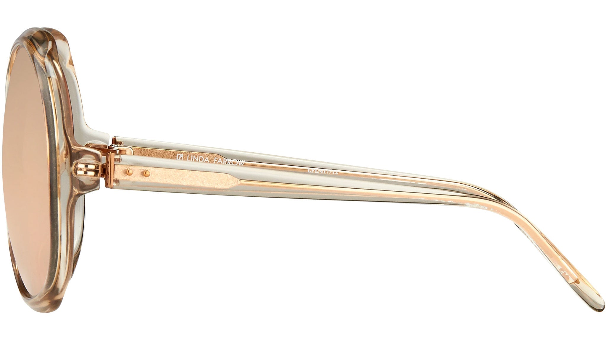 Occhiali LINDA FARROW 417 Ash rose gold