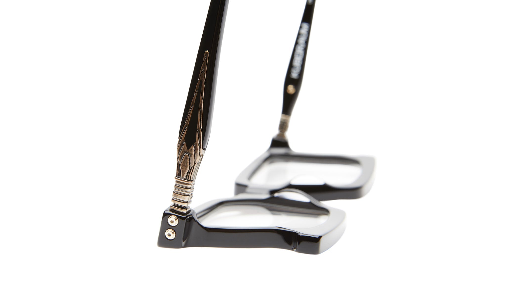 Occhiali da vista KUBORAUM D72 Black shine antique bronze