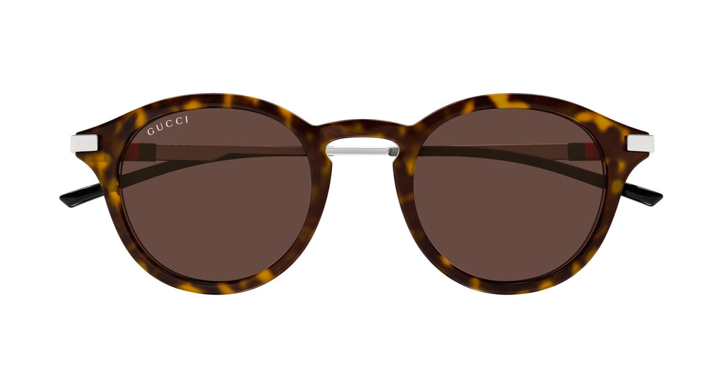 Occhiali da sole GUCCI GG1890S Shiny bilayer dark havana + crystal