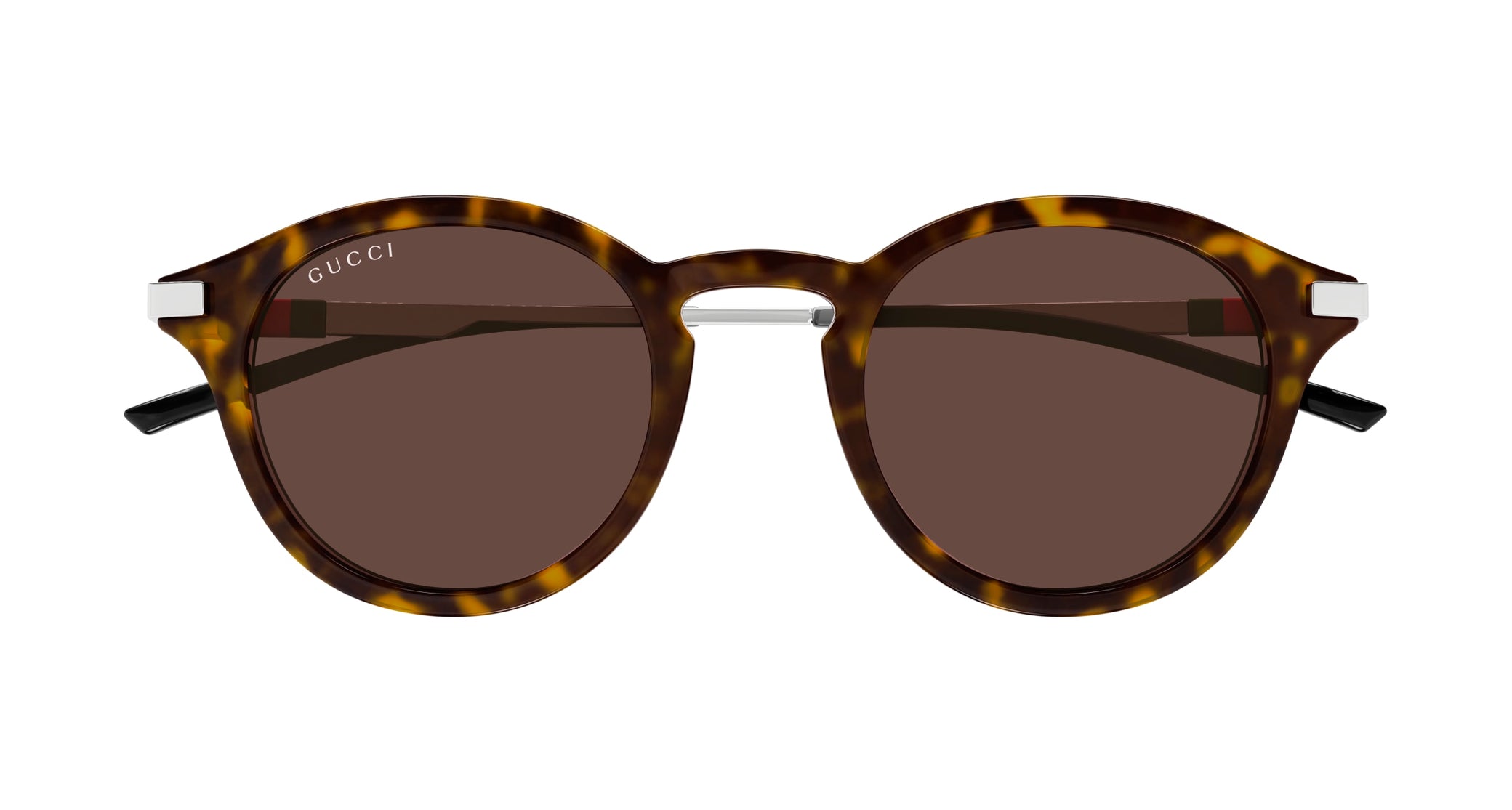 Occhiali da sole GUCCI GG1890S Shiny bilayer dark havana + crystal