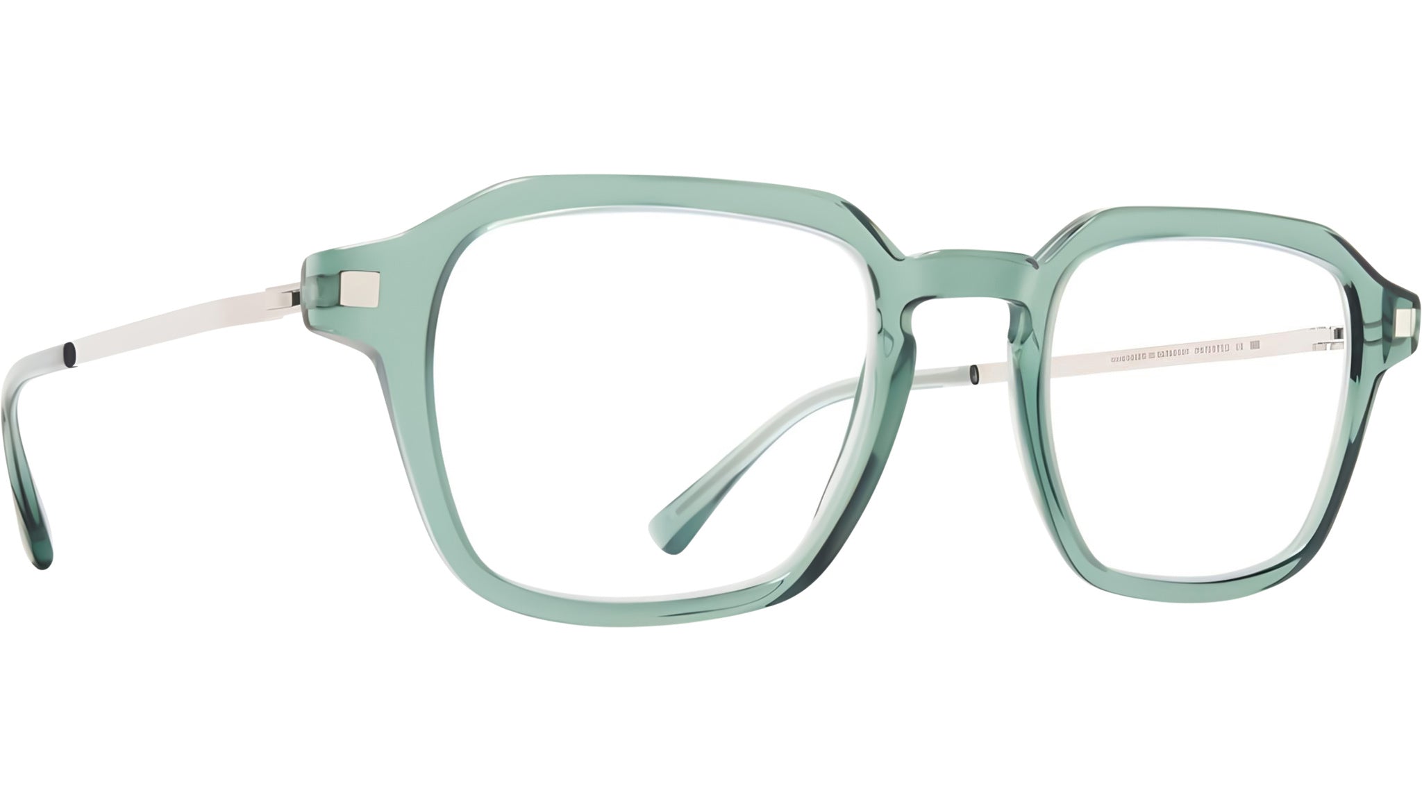 Occhiali da vista MYKITA YUKON Cypress green shiny silver