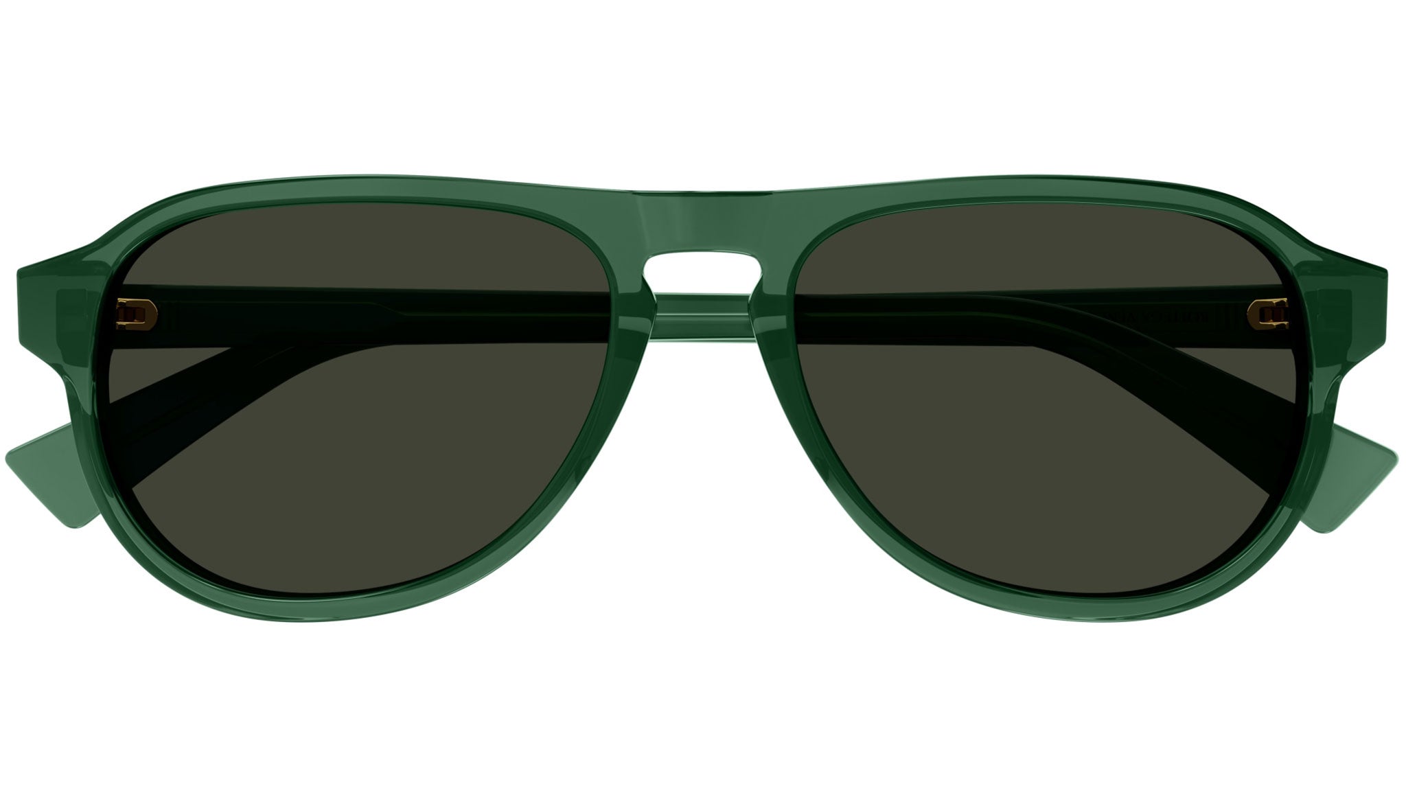 Occhiali da sole BOTTEGA VENETA BV1292S Shiny transparent bottle green