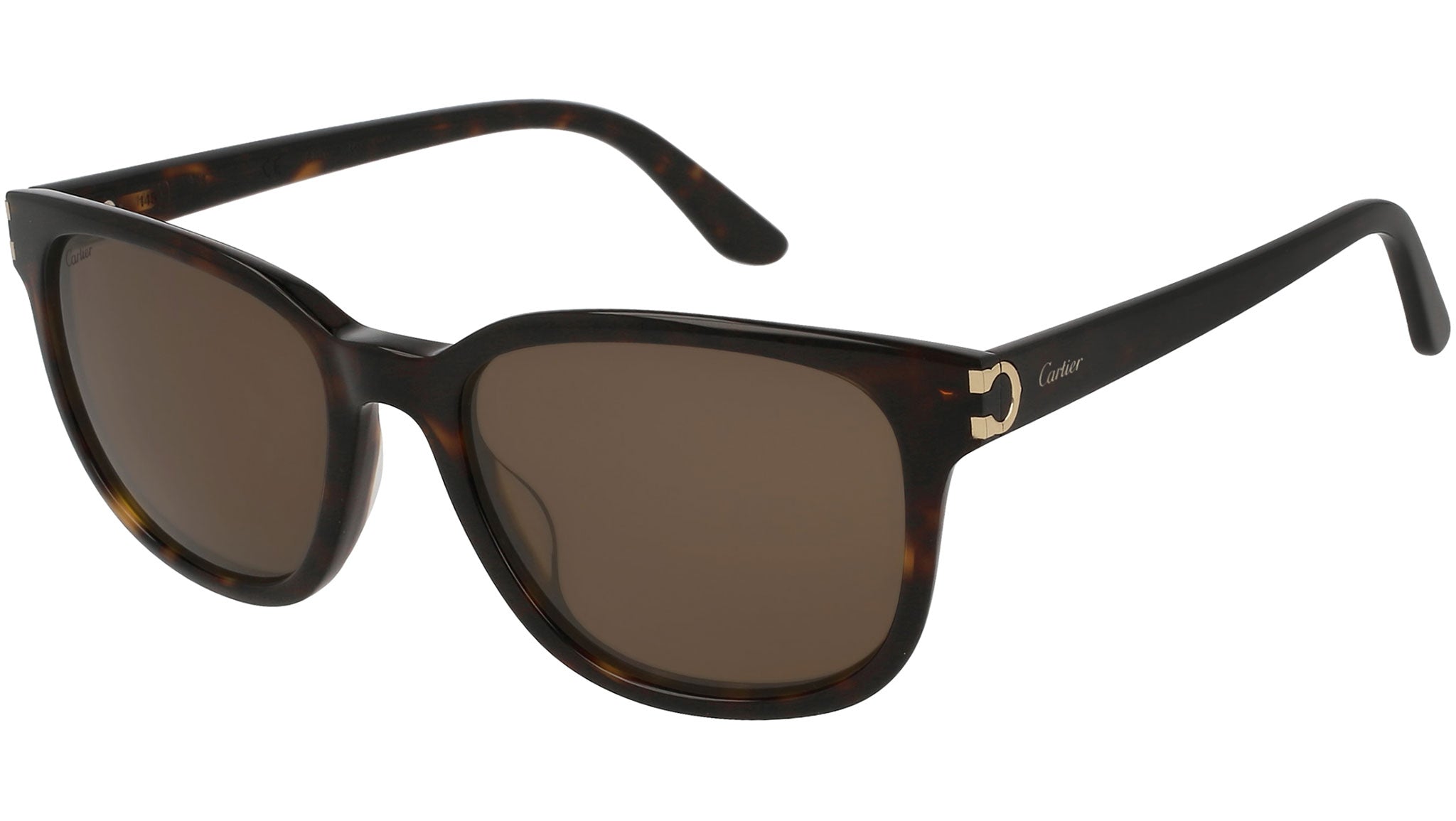Occhiali da sole CARTIER CT0002S Shiny dark havana