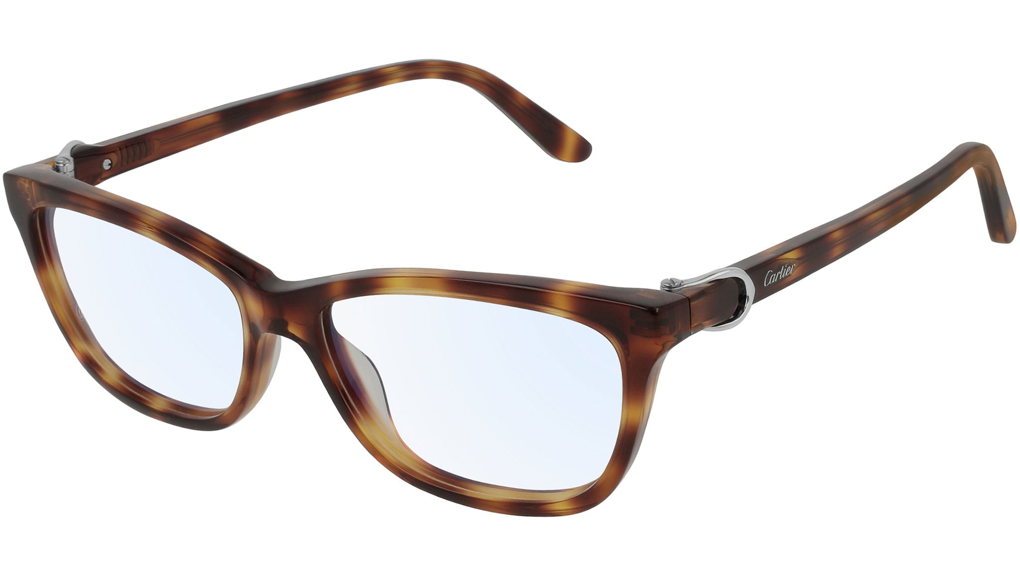 Occhiali da vista CARTIER CT0128O Red tortoiseshell effect
