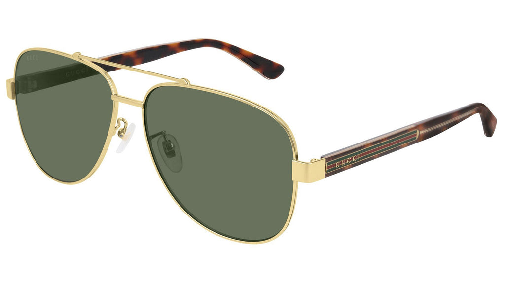 Occhiali da sole GUCCI GG0528S Shiny endura gold
