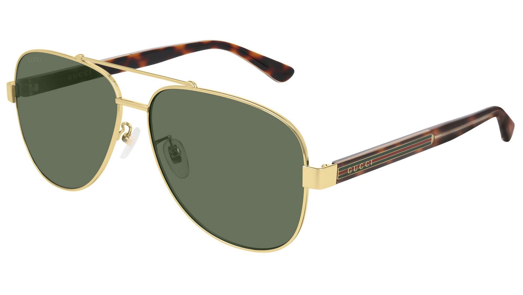 Occhiali da sole GUCCI GG0528S Shiny endura gold