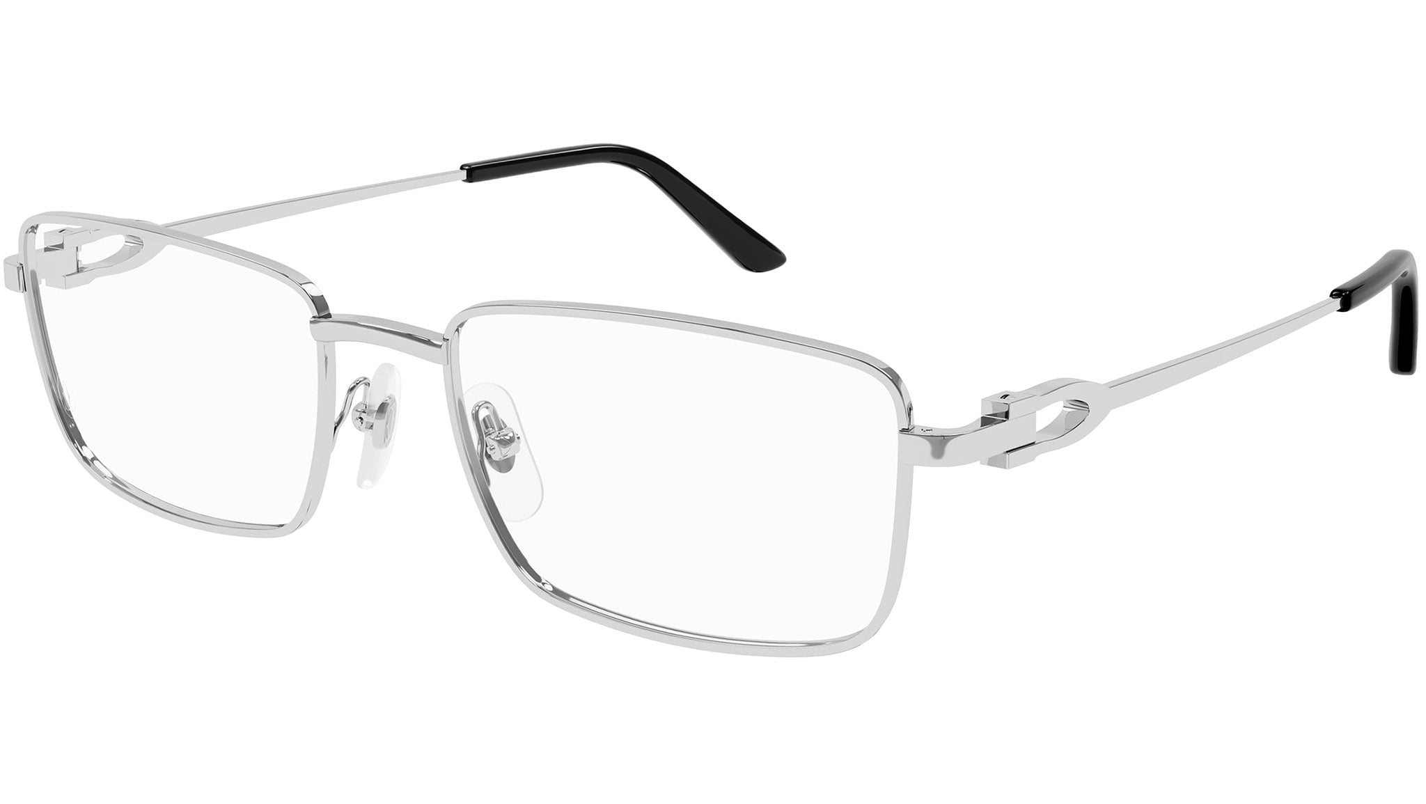 Occhiali CARTIER CT0369O Smooth platinum finish