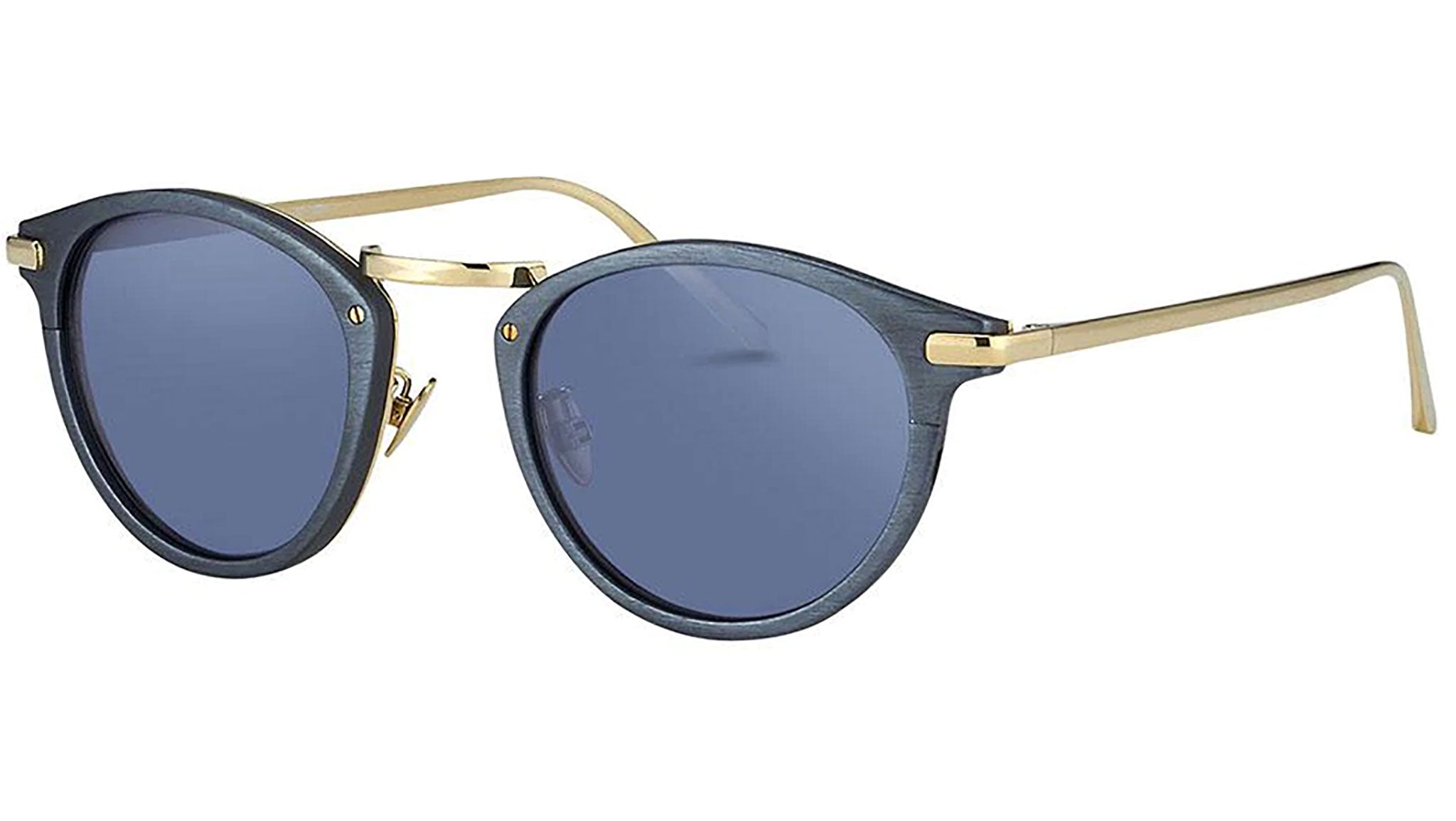 Occhiali LINDA FARROW 512 Blue and light gold