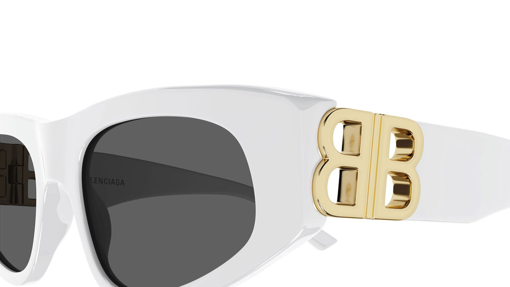 Occhiali da sole BALENCIAGA BB0095S Shiny solid white