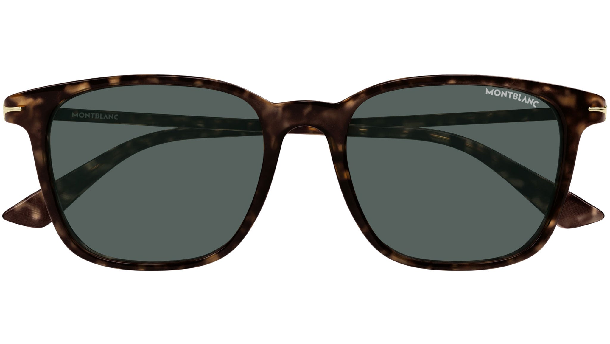 Occhiali da sole MONTBLANC MB0338S Shiny dark havana