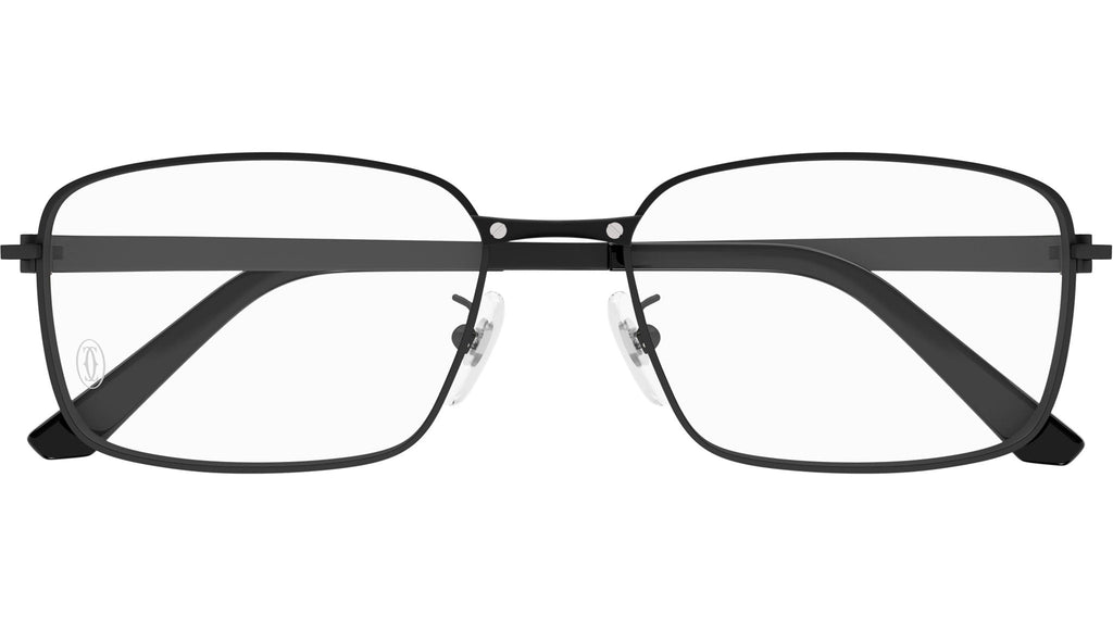 Occhiali da vista CARTIER CT0555OA Matte black pvd finish