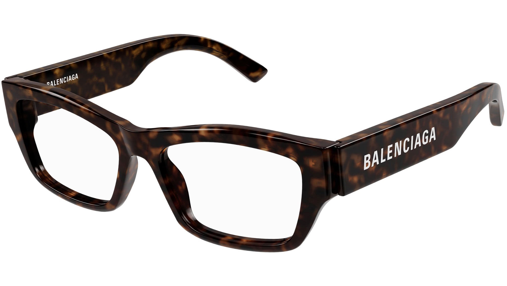 Occhiali da vista BALENCIAGA BB0377O Shiny dark havana