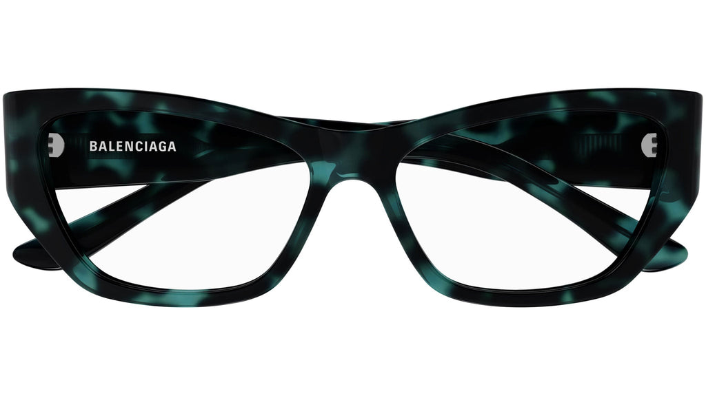 Occhiali da vista BALENCIAGA BB0372O Shiny teal havana