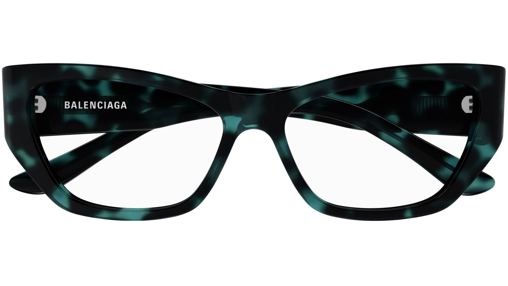 Occhiali da vista BALENCIAGA BB0372O Shiny teal havana