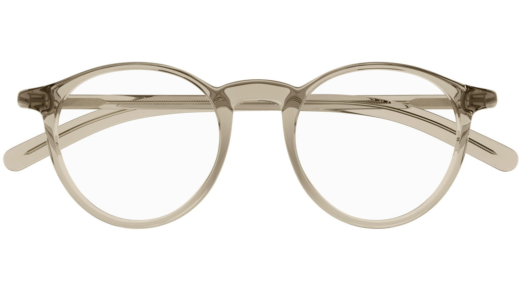 Occhiali da vista MONTBLANC MB0329O Shiny yellow transparent