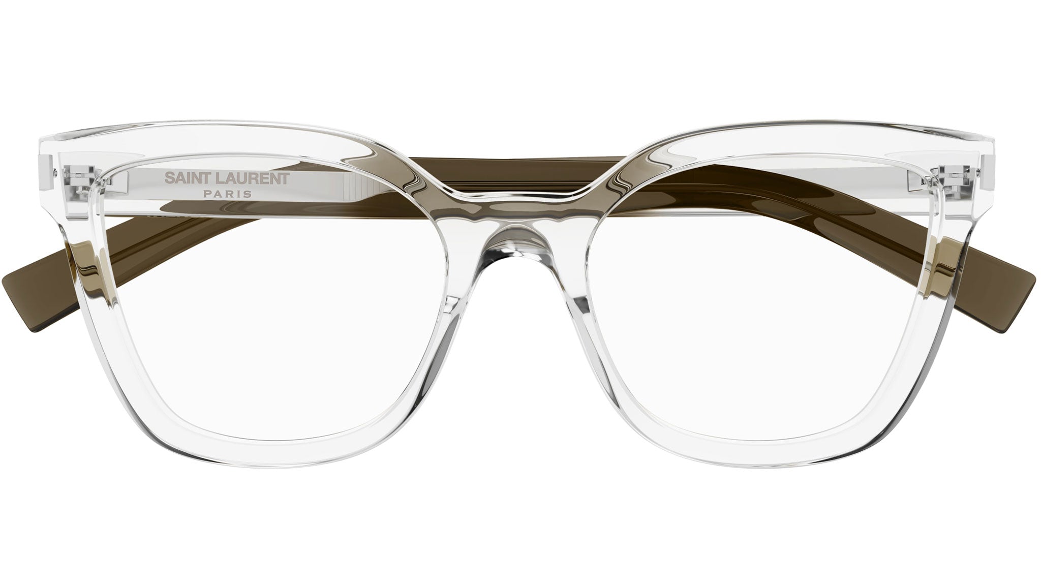 Occhiali da vista SAINT LAURENT SL748 Shiny transparent crystal