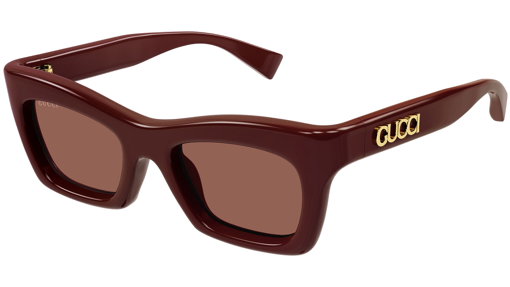 Occhiali da sole GUCCI GG1773SA Shiny solid burgundy