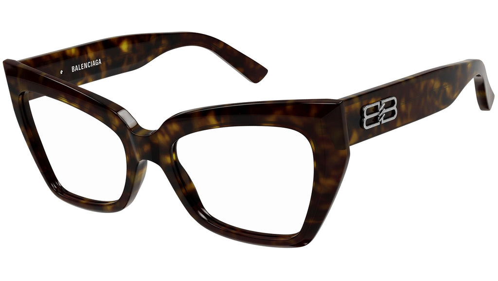 Occhiali da vista BALENCIAGA BB0275O Shiny dark havana