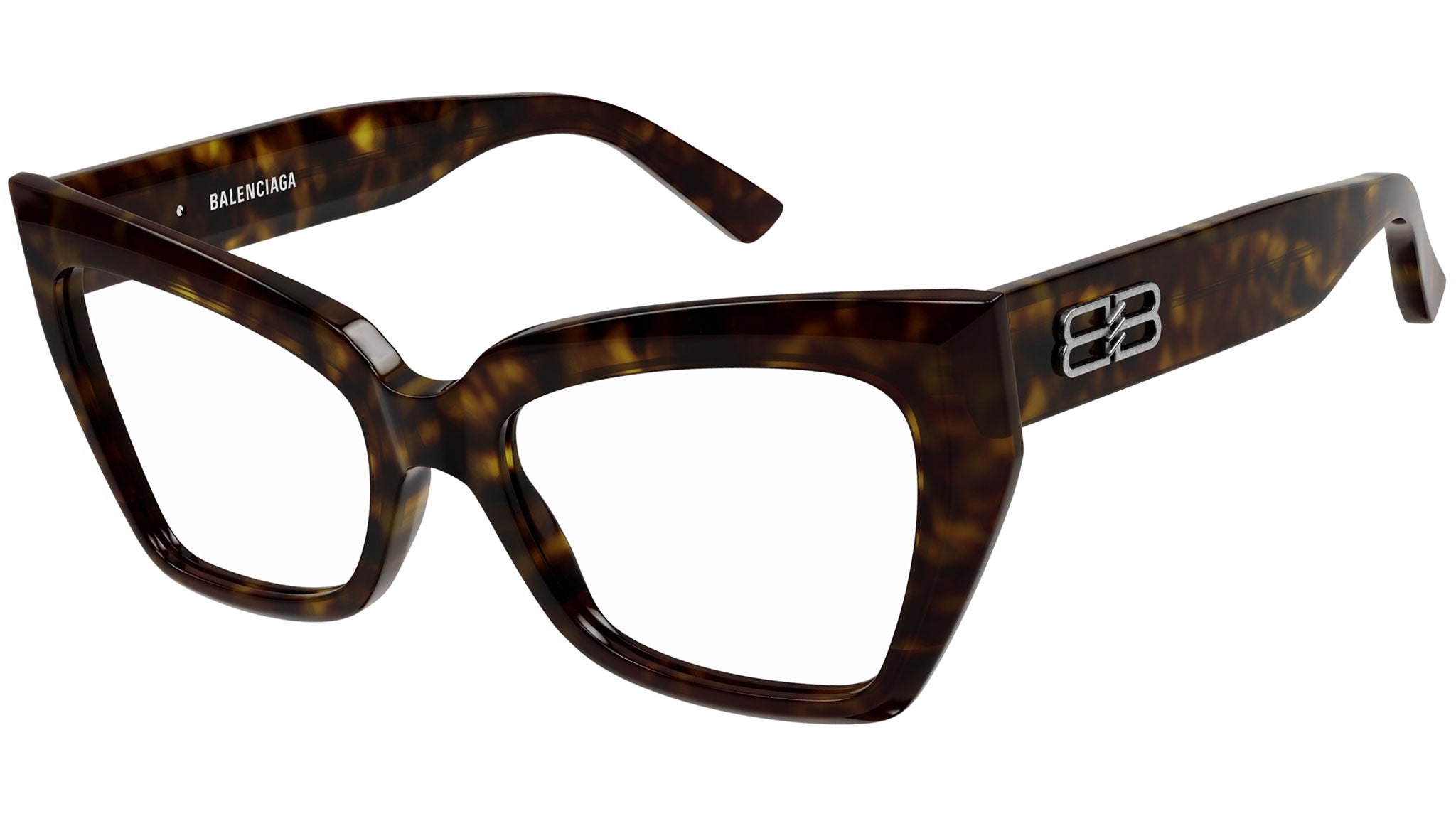 Occhiali da vista BALENCIAGA BB0275O Shiny dark havana