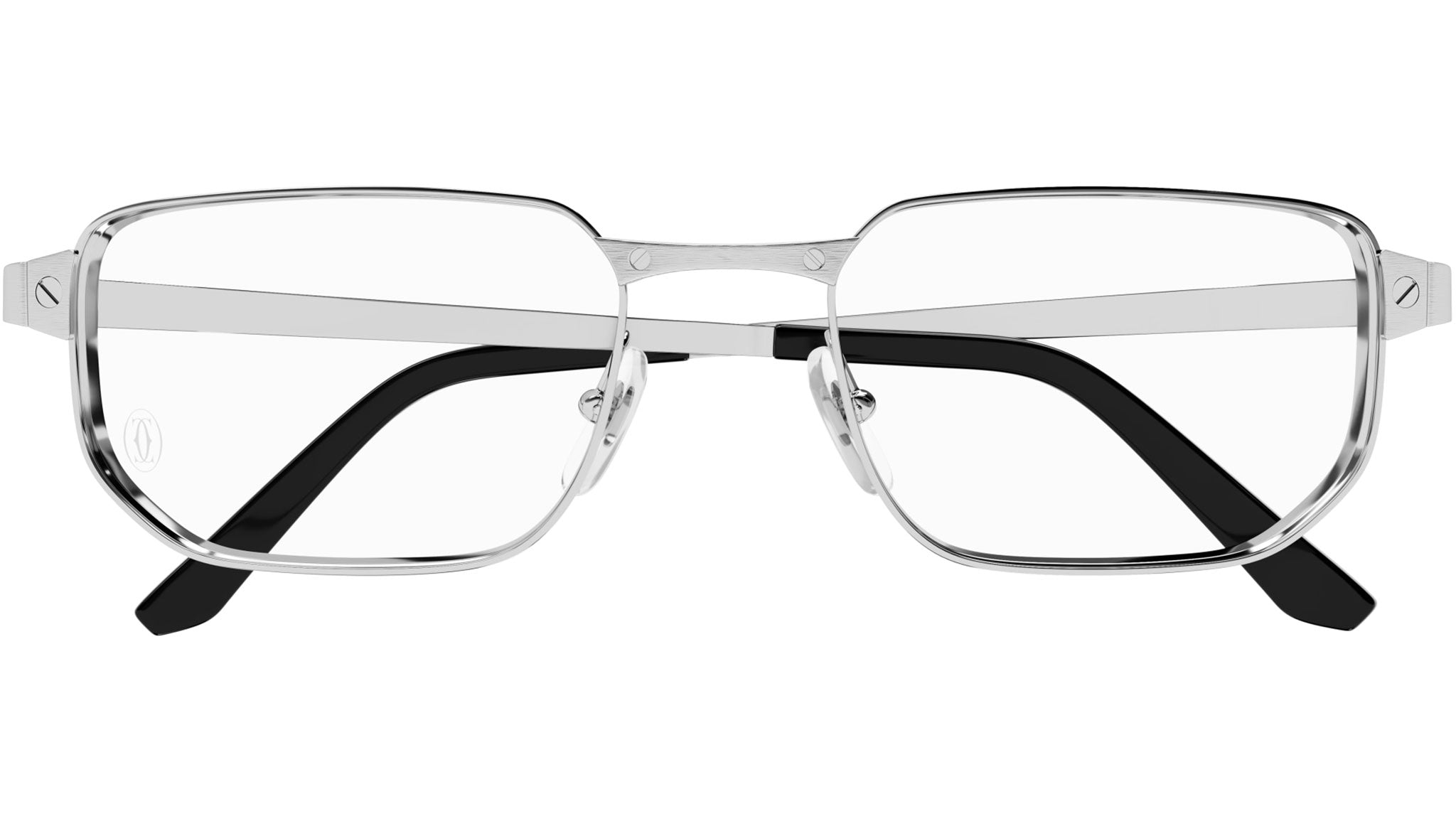 Occhiali da vista CARTIER CT0481O Smooth brushed platinum finish