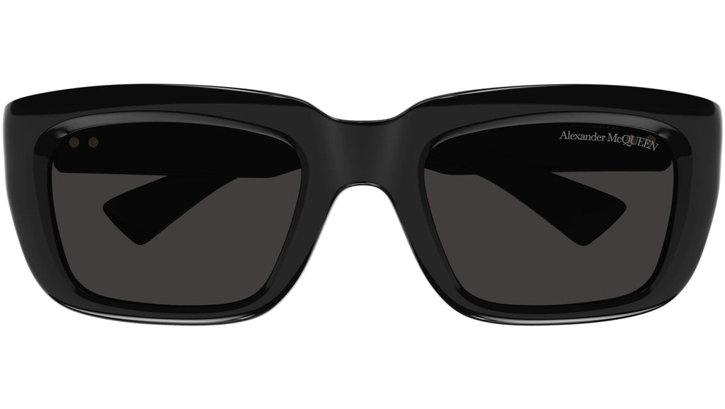 Occhiali da sole ALEXANDER MCQUEEN AM0431S Shiny solid black