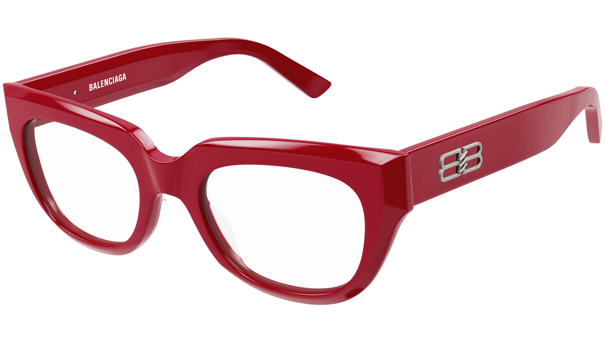 Occhiali da vista BALENCIAGA BB0239O Shiny solid red